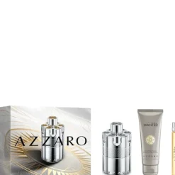 Azzaro Wanted                Coffret Eau de Parfum, Shampoing et Format Voyage