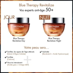 BiothermBlue Therapy                Revitalize Night Crème de Nuit Nutrition & Éclat