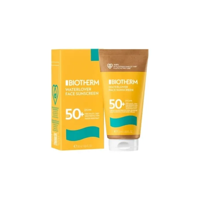 BiothermWaterlover Crème Solaire Visage Anti-âge SPF 50