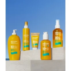 BiothermWaterlover                Lait Solaire Hydratant Visage & Corps SPF 50+ - Tube Éco-conçu