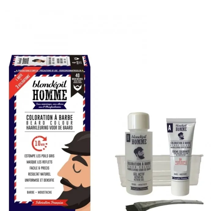Blondépil Homme                Coloration à Barbe