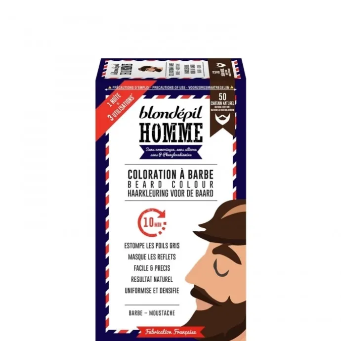 Blondépil Homme                Coloration à Barbe