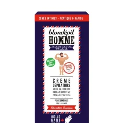 Blondépil Homme                Crème Dépilatoire Sous la Douche - Zone Intimes