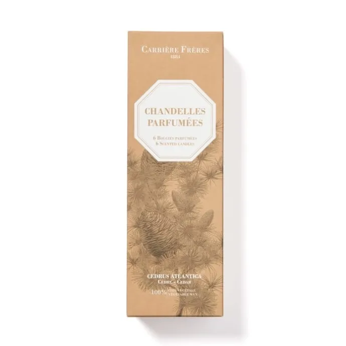 Carrière FrèresCèdre Chandelle Parfumée