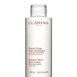 CLARINSBaume Corps Super Hydratant                Au Beurre de Karité Spécial Peaux Sèches