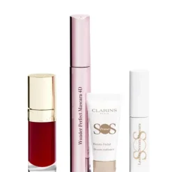 CLARINSCoffret Lip Comfort Oil & Wonder Perfect Mascara 4D                Coffret Maquillage