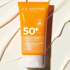 CLARINSCrème Solaire Corps UVA/UVB SPF50+                Hydratation Confort