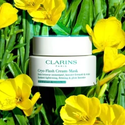 CLARINSCryo-Flash Masque-Crème                Soin Masque Anti-Âge Effet Lift Immédiat, Fermeté & Éclat