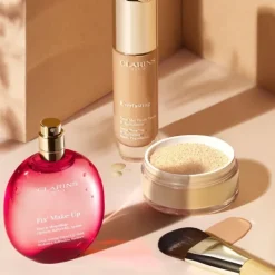 CLARINSEver Matte Loose Powder                Poudre libre matifiante infusée au lait de pêcher