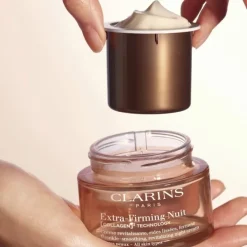 CLARINSExtra-Firming Nuit                Crème Fermeté Anti-Âge Toutes Peaux - Recharge Pot