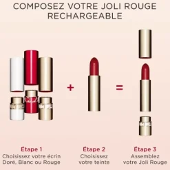 CLARINSJoli Rouge                Ecrin Blanc