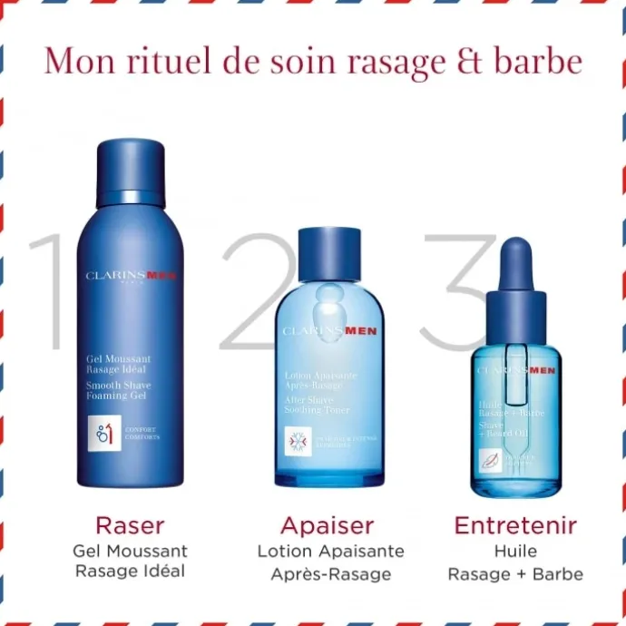 ClarinsMen Huile Rasage + Barbe