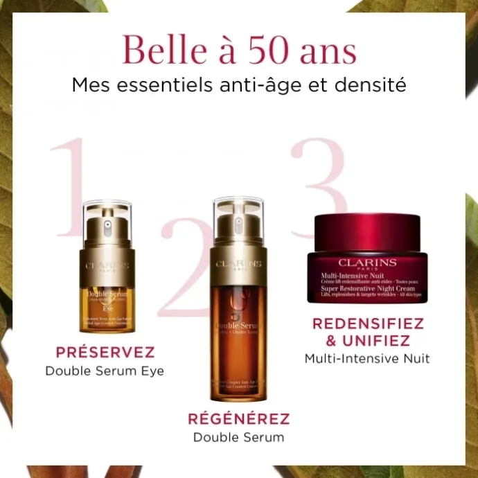 CLARINSMulti Intensive Crème Lift-Repulpante Anti-Rides Nuit - Toutes Peaux