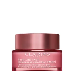 CLARINSMulti-Active Nuit                Crème lissante, rénovatrice de peau – Peaux sèches