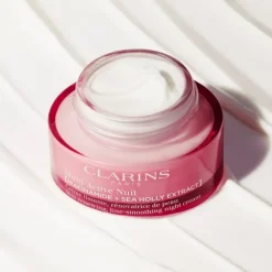CLARINSMulti-Active Nuit                Crème lissante, rénovatrice de peau – Peaux sèches