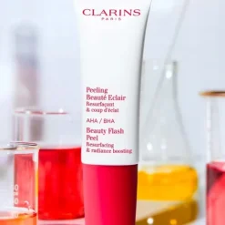 CLARINSPeeling Beauté Éclair                Resurfaçant & Coup d’Éclat