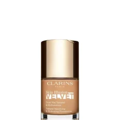 CLARINSSkin Illusion Velvet                Fond de Teint Mat Naturel & Hydratation