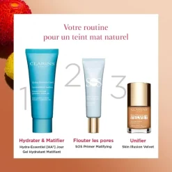 CLARINSSOS Primer                Base de Teint Matifiante