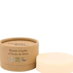 Comme AvantBaume à Barbe Naturel Solide                A L'Huile de Ricin