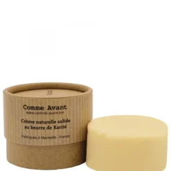 Comme AvantCrème Naturelle Solide                Au Beurre de Karité