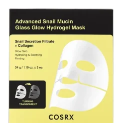 CosrxBave d'Escargot                Masque Hydrogel à la Bave d'Escargot