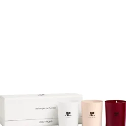 CourrègesSlogan                Coffret 3 Bougies Parfumées