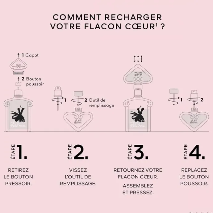 GUERLAINLa Petite Robe Noire Le Flacon Coeur - Eau de Toilette