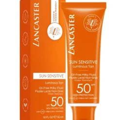 LANCASTERSun Sensitive                 Fluide Lacté Non-Gras Visage SPF50