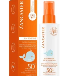 LANCASTERSun Sensitive                Spray Lacté Pour Enfants Visage & Corps SPF50+
