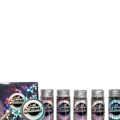 Le Bar à PaillettesKit 004                Coffret Paillettes Libres Biodégradables - 5 Coupes