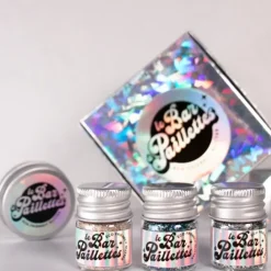 Le Bar à PaillettesKit 003                 Coffret Paillettes Libres Biodégradables - 3 Shots