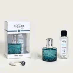 Maison Berger Paris                Coffret Lampe Mirage Bleue