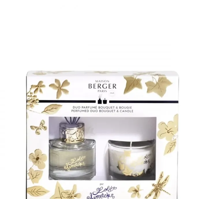 Maison Berger ParisDuo mini Bouquet & Bougie Lolita Lempicka Transparent Coffret Parfum d'intérieur