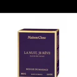 Maison CloseLa Nuit Je Rêve                Fleur de Cacao - Bougie de Massage