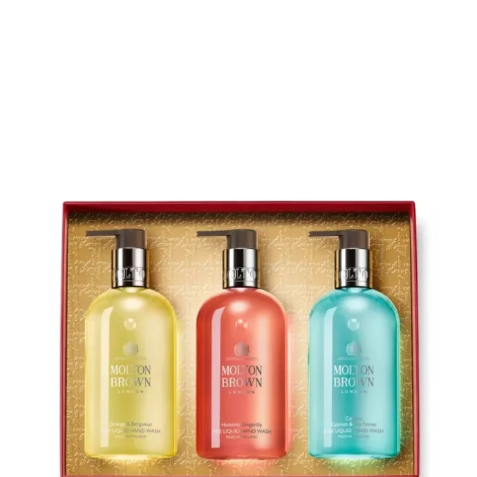 Molton BrownFloral & Marine Hand Care Collection Coffret 3 Gels Moussants pour les Mains