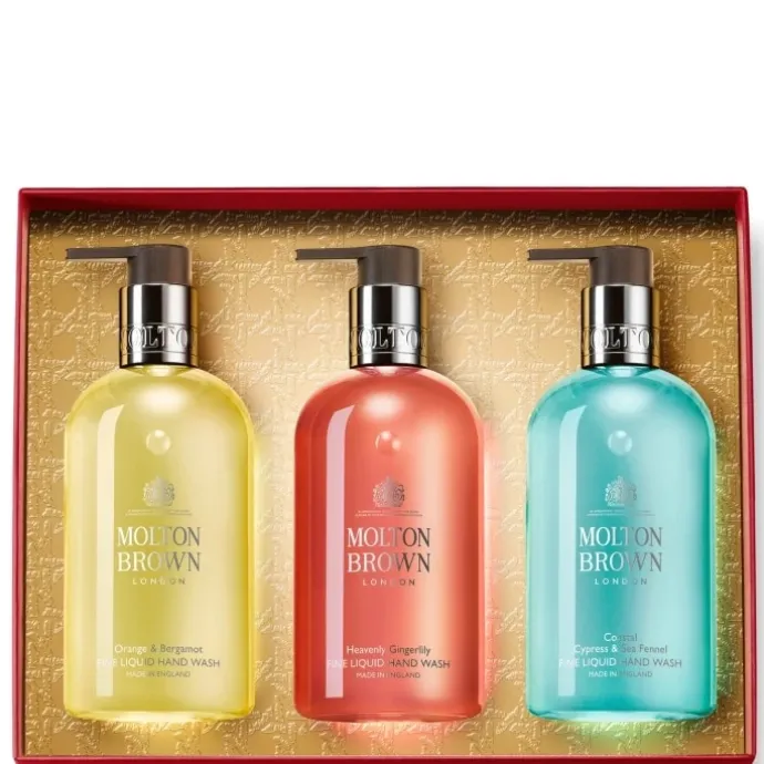 Molton BrownFloral & Marine Hand Care Collection Coffret 3 Gels Moussants pour les Mains