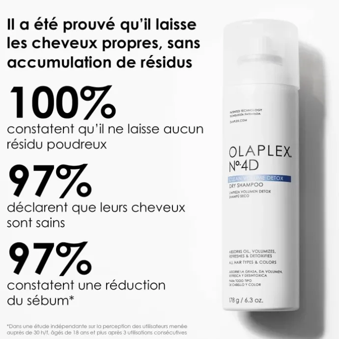 OlaplexN°4D Shampoing Sec Détoxifiant - Format Voyage
