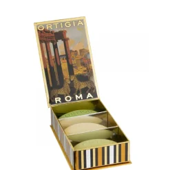 Ortigia SiciliaCity Box Roma                Coffret de 3 Savons Parfumés