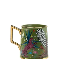 Ortigia SiciliaJungle Green                Mug en Céramique