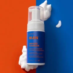 Pupa Man                Mousse Nettoyante Visage et Barbe