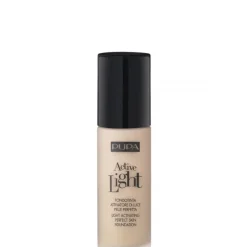 PupaActive Light                Fond de Teint Activateur de Lumière Peau Parfaite SPF 10