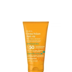 PupaCrème Solaire Anti-Âge SPF 50                 Visage, Cou & Décolleté Haute Protection UVA - UVB - Infrarouges