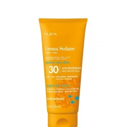 PupaCrème Solaire Corps - Visage SPF30                Haute Protection UVA - UVB - Infrarouges