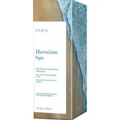 PupaHawaiian Spa                Gel Douche Anti-Fatigue A Base de Sel Vert d’Hawaï et Extrait de Bambou