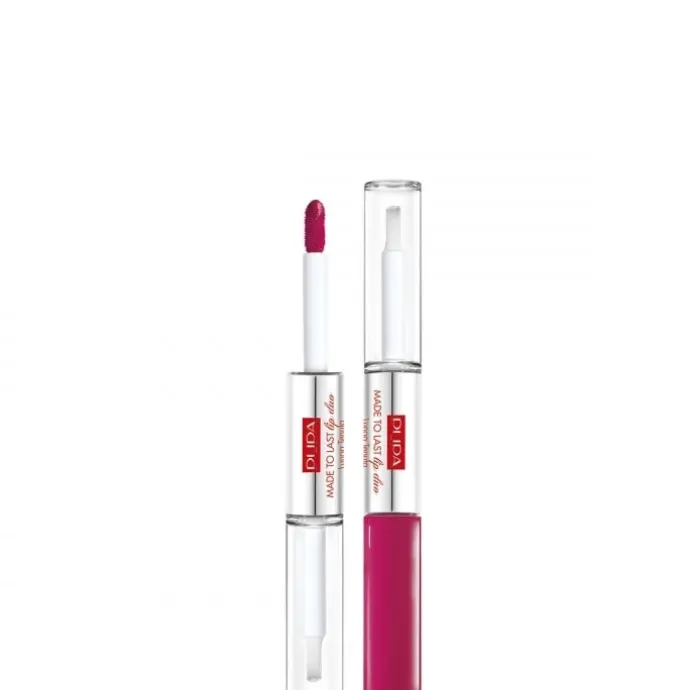 PupaMade To Last Lip Duo Rouge à lèvres liquide avec top coat. Waterproof. Longue tenue