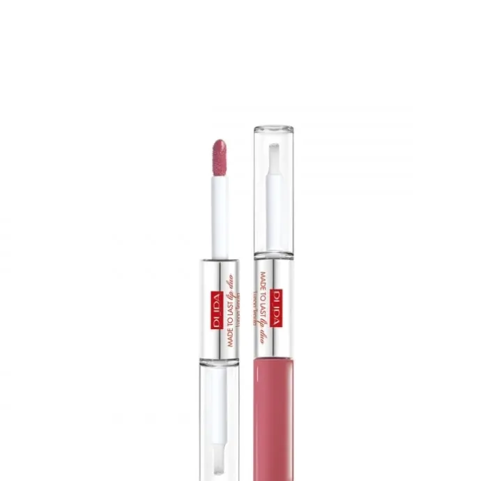 PupaMade To Last Lip Duo Rouge à lèvres liquide avec top coat. Waterproof. Longue tenue