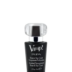 PupaVamp! Base et Top Coat Transparent et Parfumé                Base et Top Coat transparent et parfumé, fragrance noire