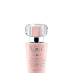 PupaVamp! Base et Top Coat Transparent et Parfumé                Base et Top Coat transparent et parfumé, fragrance rose