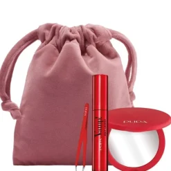 PupaVamp! Sexy Lashes + Pince à Epilé + Miroir                Coffret Maquillage