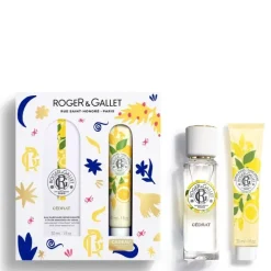 Roger&GalletCédrat                Coffret Eau Parfumée Bienfaisante - Crème Mains